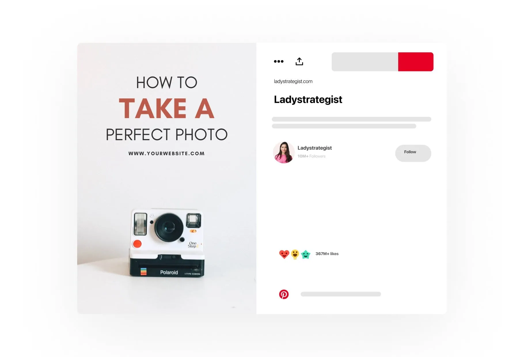 14 Modern Pinterest Templates for Bloggers and Coaches in All Industries Editable Canva Template Pack 02