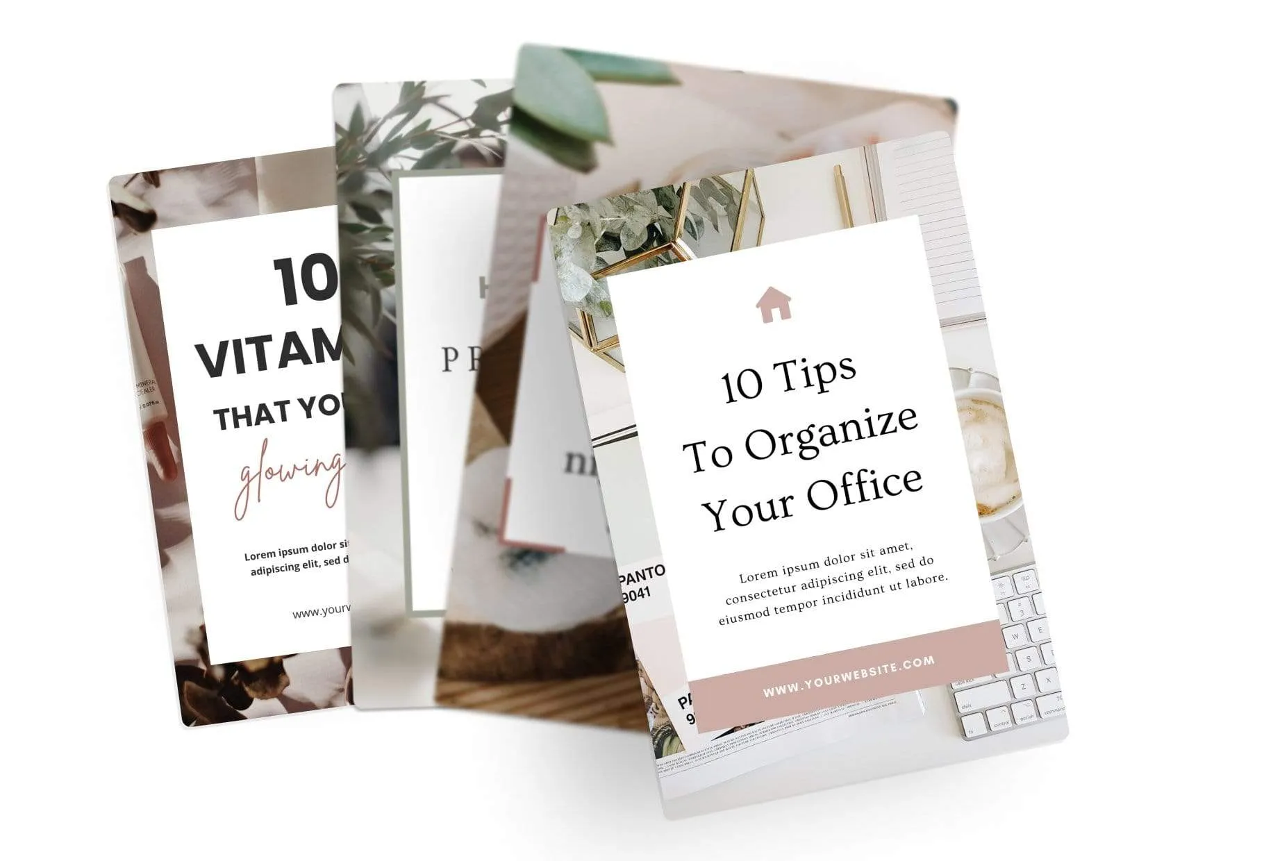 14 Modern Pinterest Templates for Bloggers and Coaches in All Industries Editable Canva Template