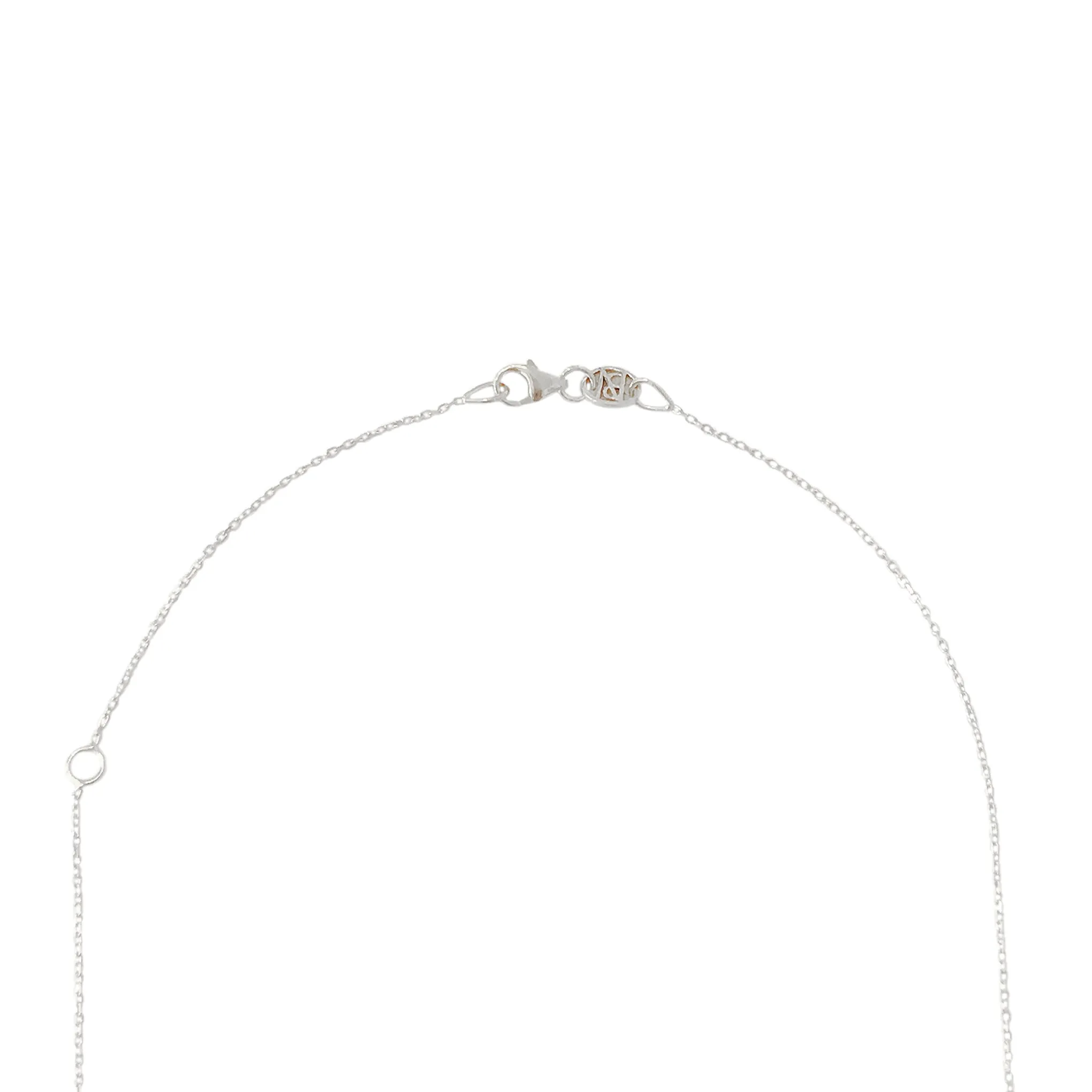 14K Gold Pavé Diamond Triple Daisy Necklace