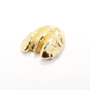 14kt. Gold vermeil Pecan Tie Tack / Lapel Pin