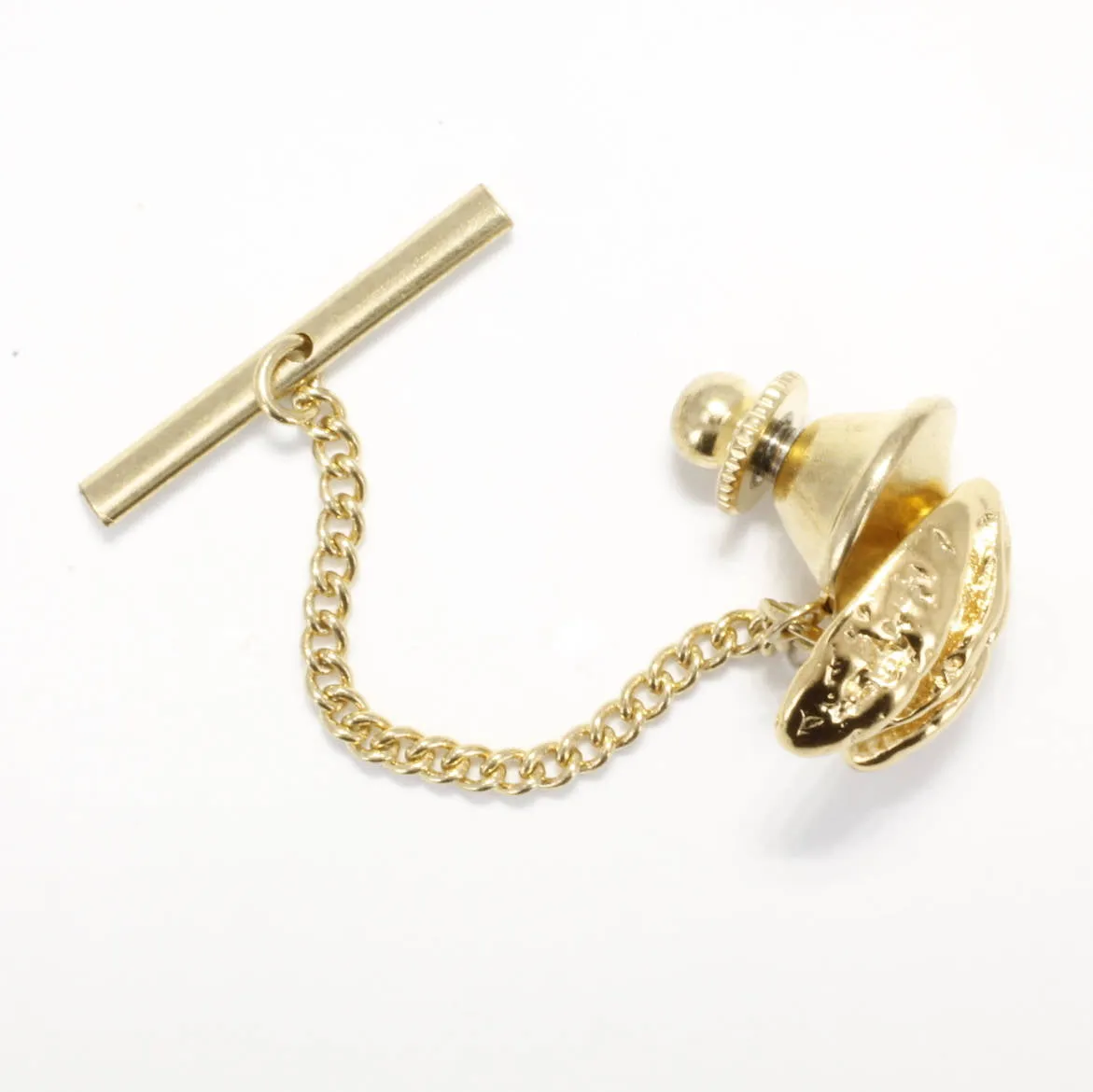14kt. Gold vermeil Pecan Tie Tack / Lapel Pin