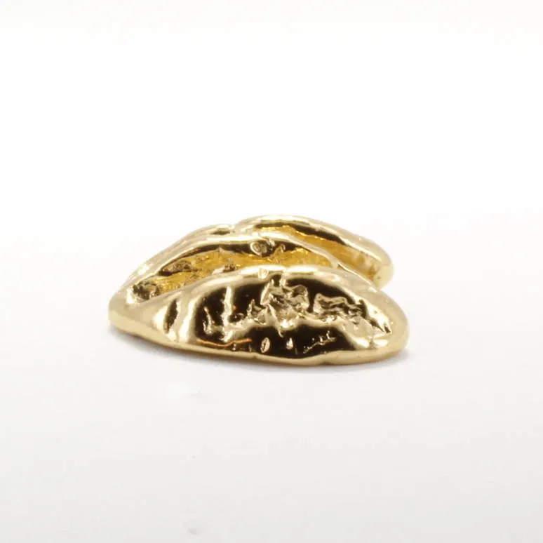 14kt. Gold vermeil Pecan Tie Tack / Lapel Pin