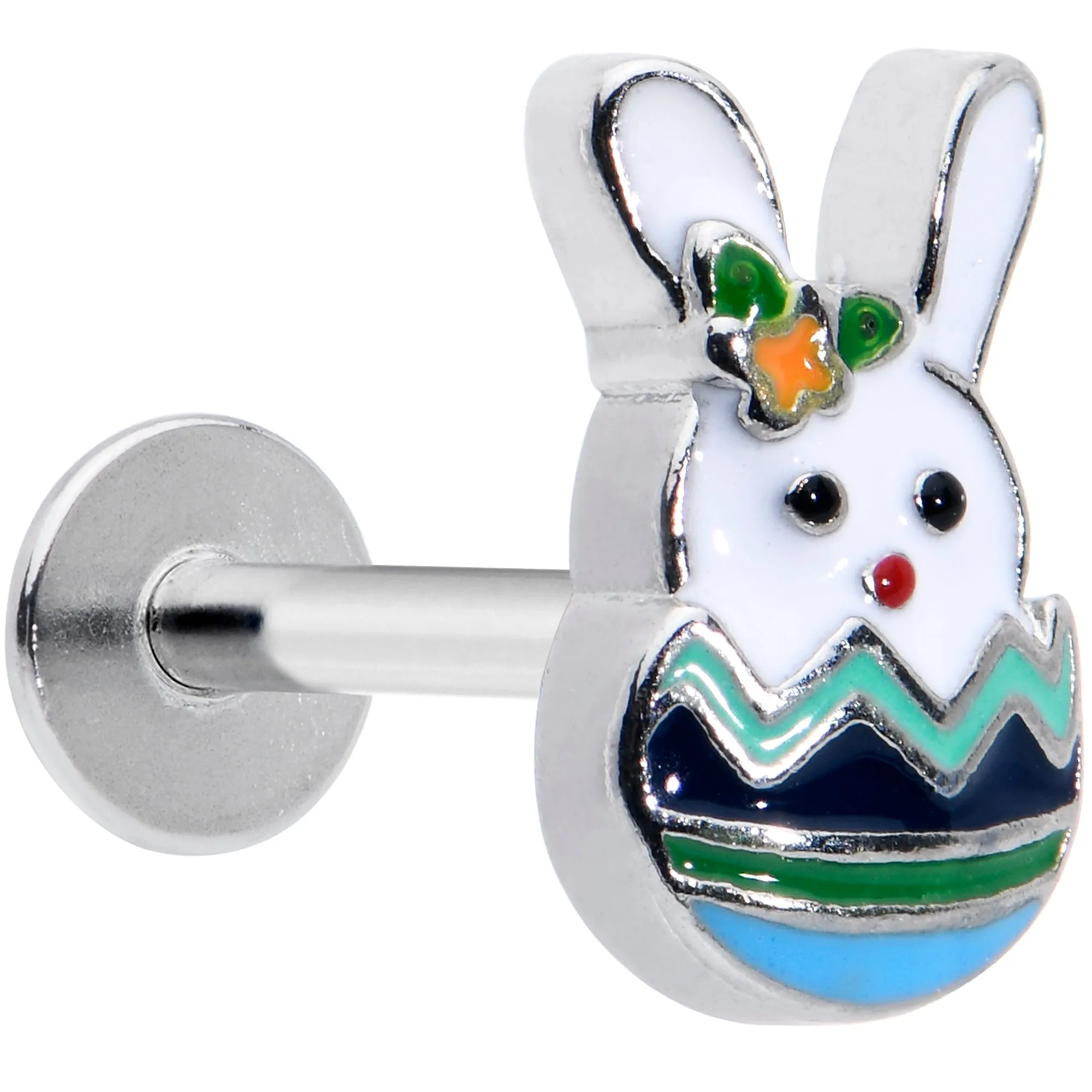 16 Gauge 5/16 Easter Egg Bunny Labret Monroe Tragus