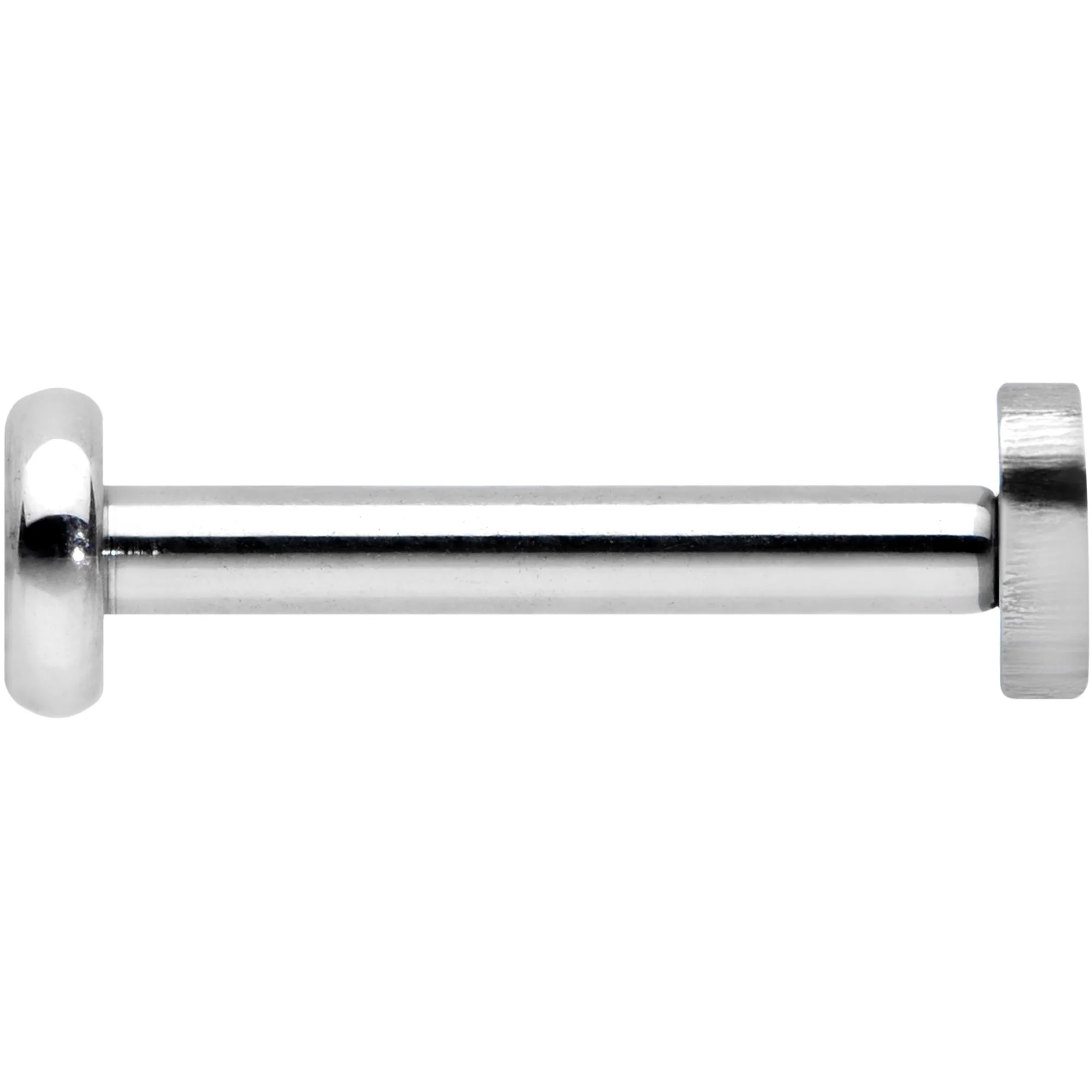 16 Gauge 5/16 Heart Grade 23 Titanium Internal Thread Labret Tragus