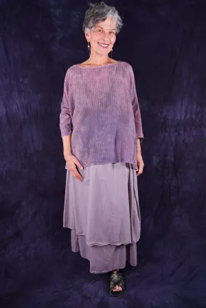 2277HD Crinkle Top Smoky Rose Quartz-O/S