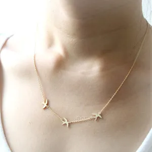 3 Little Birds Necklace
