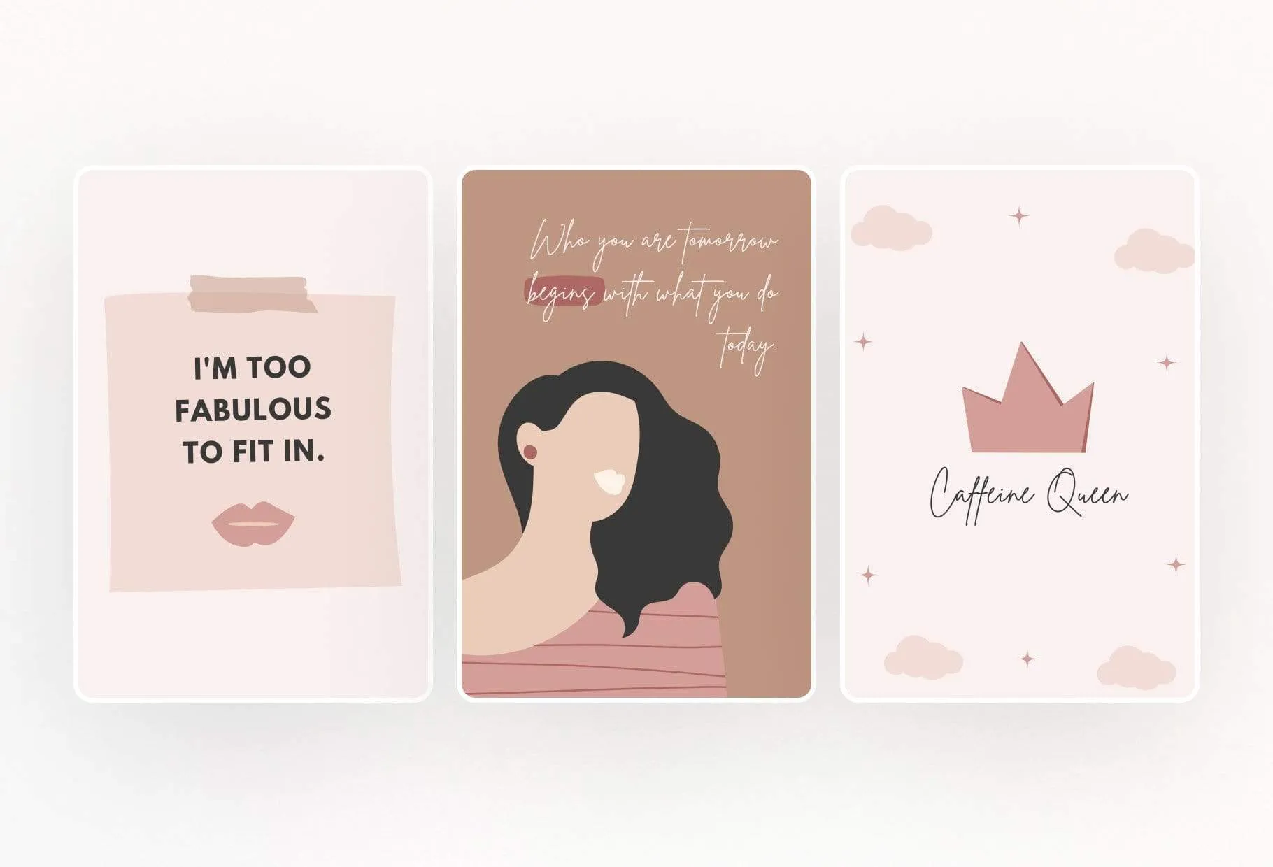 30 Girl Boss Pins Editable Canva Templates Pack 02
