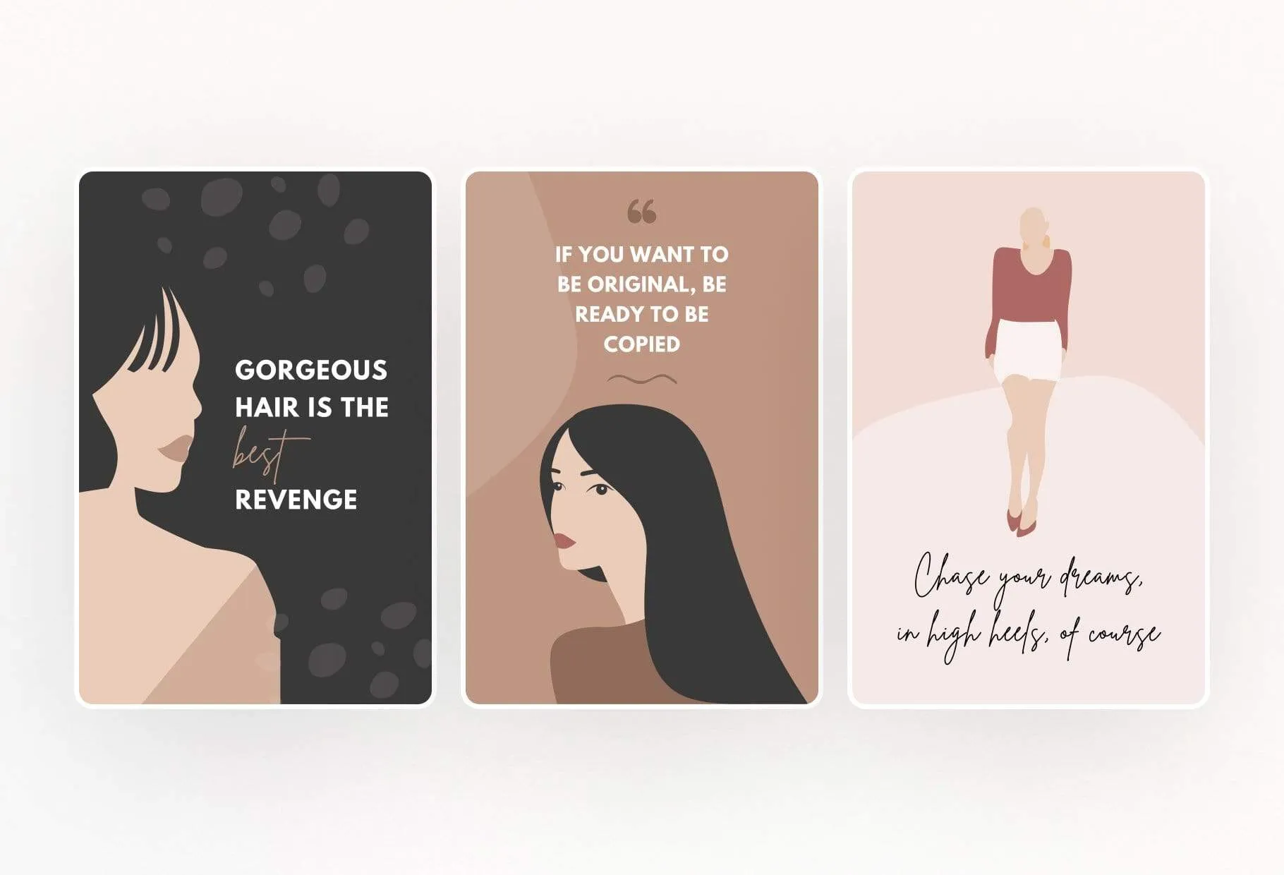 30 Girl Boss Pins Editable Canva Templates Pack 02