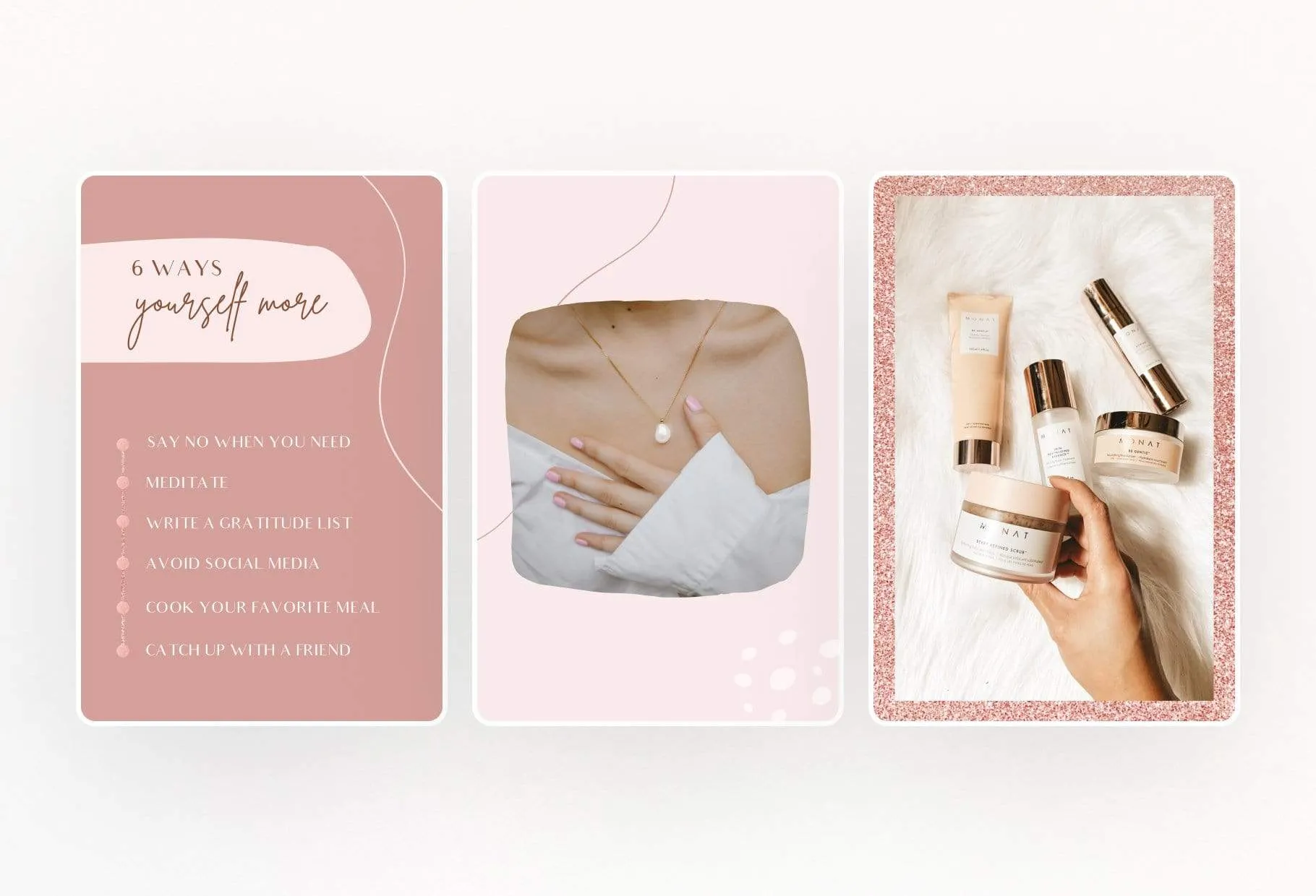 30 Pinterest Engagement Pins Editable Canva Templates Rose Gold