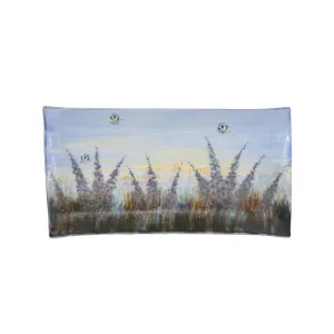 34cm Rectangle Plate | Heather