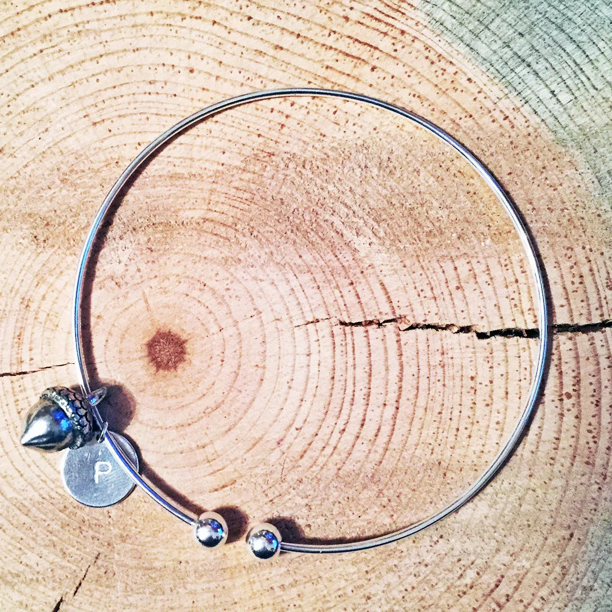 Acorn Charm Bracelet