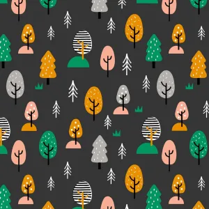 Acorn Wood, Autumn Trees - fat quarter