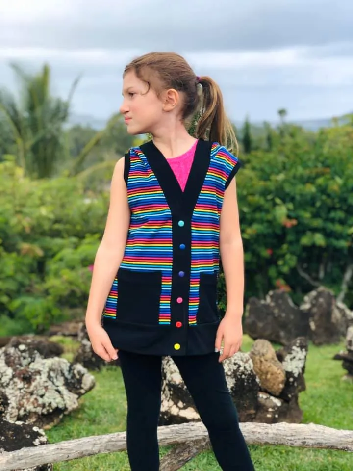 All Sizes Classic Cardigan - PDF Apple Tree Sewing Pattern (bonus extended sizes included)