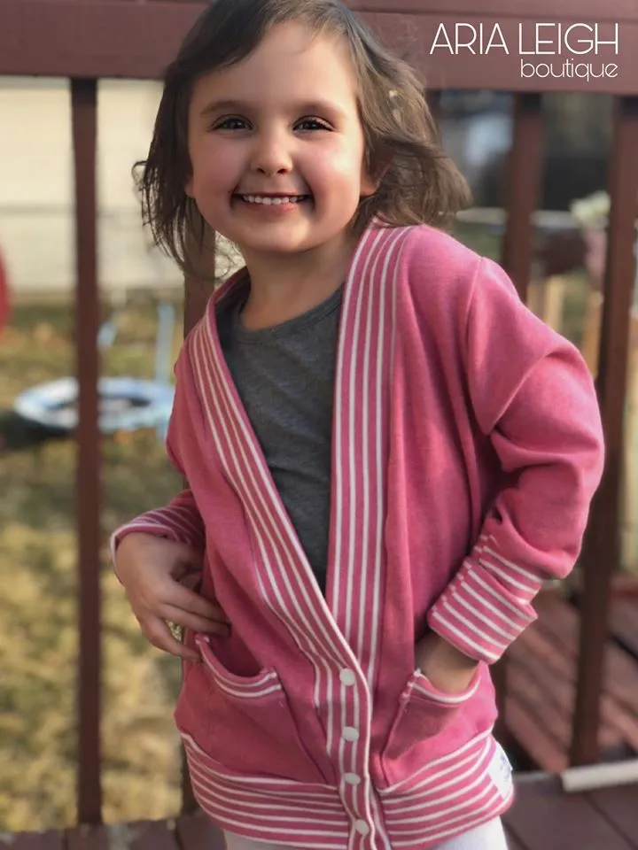 All Sizes Classic Cardigan - PDF Apple Tree Sewing Pattern (bonus extended sizes included)