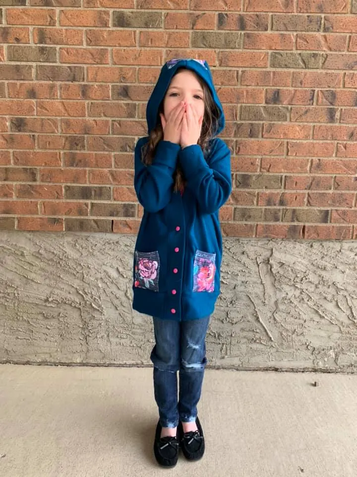 All Sizes Classic Cardigan - PDF Apple Tree Sewing Pattern (bonus extended sizes included)