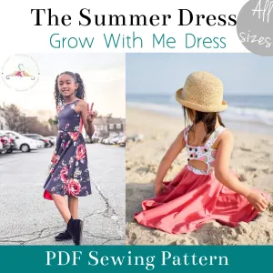All Sizes Summer Dress (bonus extended sizes included)