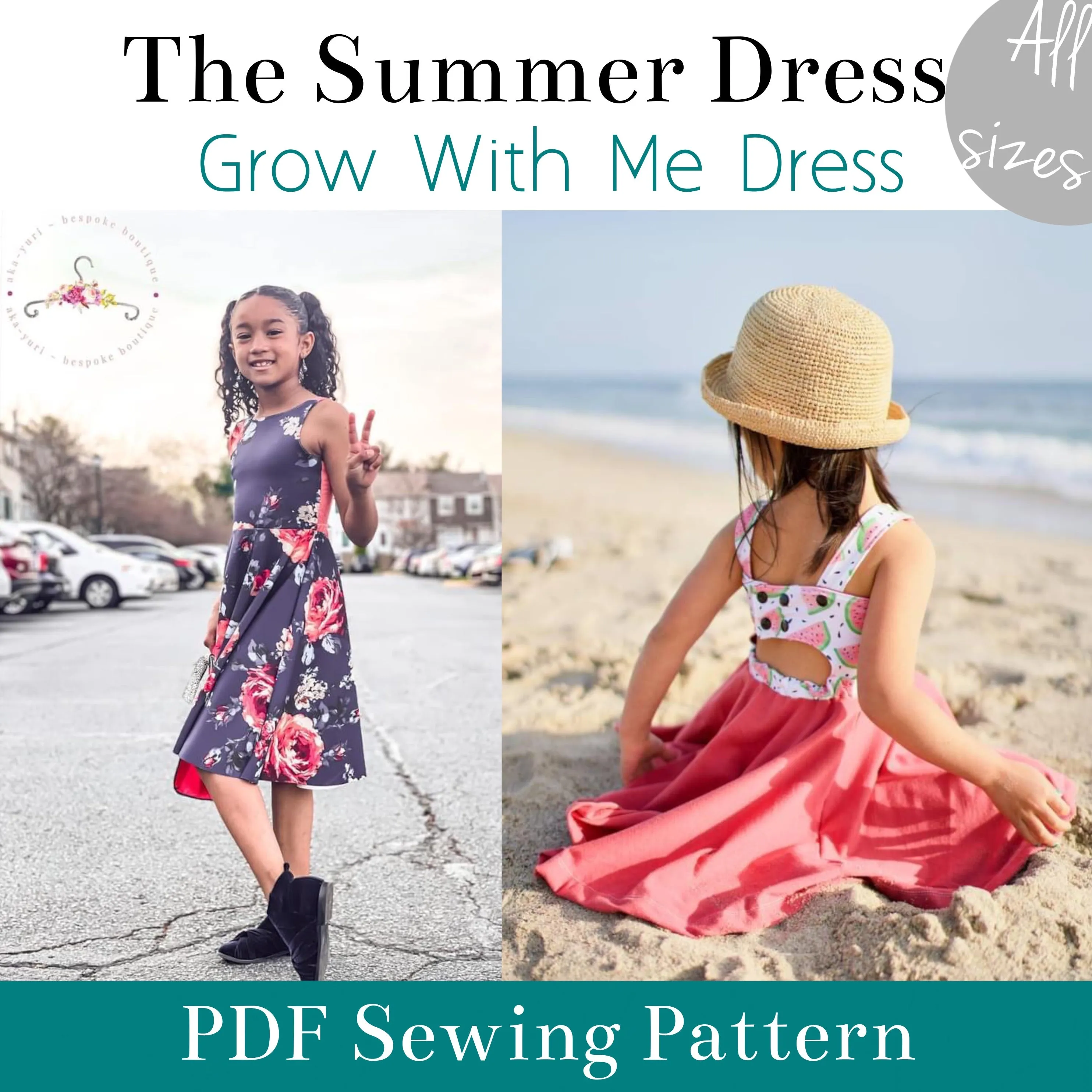 All Sizes Summer Dress (bonus extended sizes included)