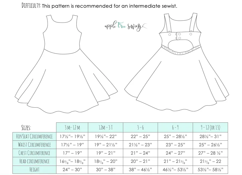 All Sizes Summer Dress (bonus extended sizes included)