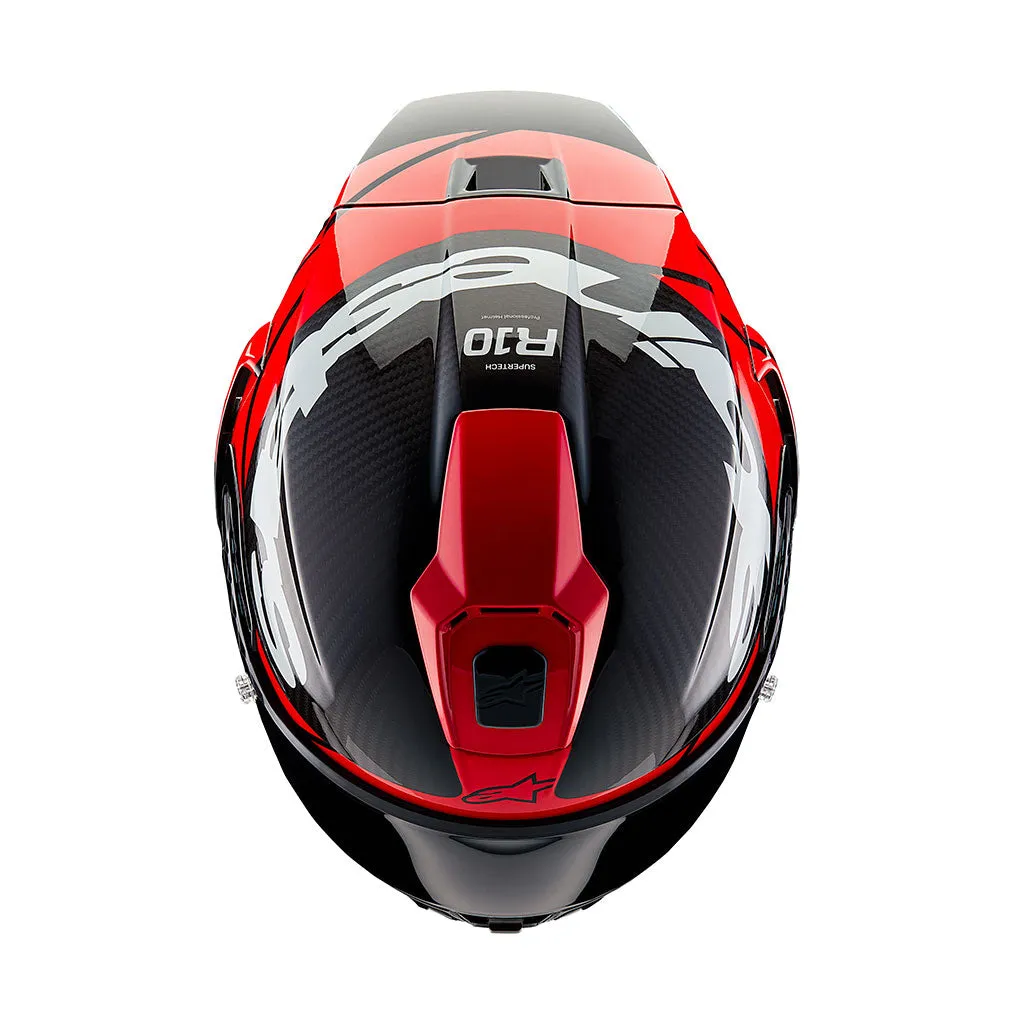 Alpinestars - Supertech SR10 Element Black Red Carbon Helmet