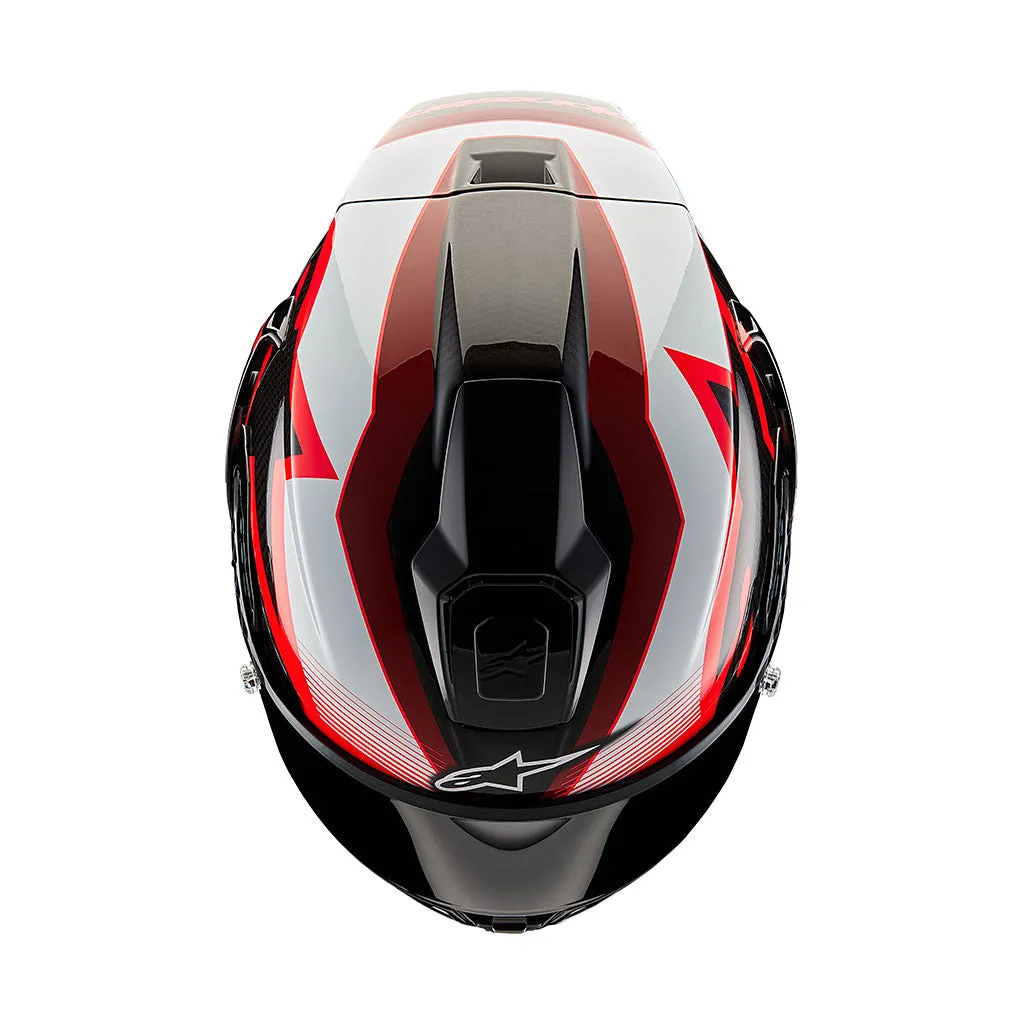 Alpinestars - Supertech SR10 Team Black Carbon Red White Helmet