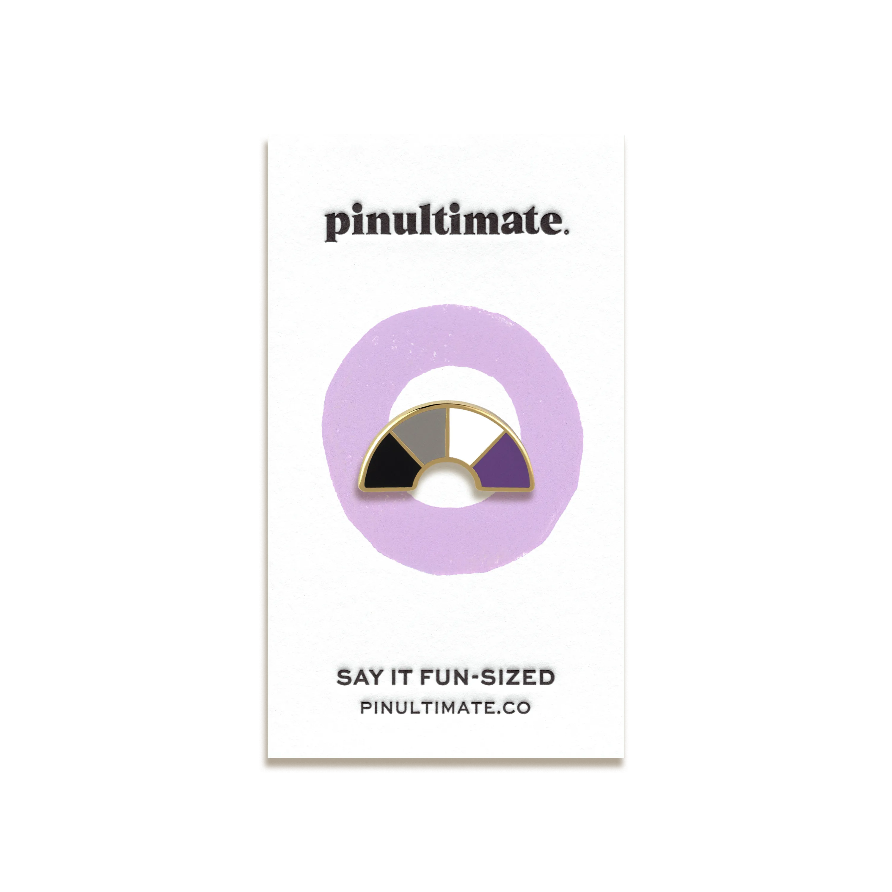 Asexual Pride Enamel Pin by Pinultimate
