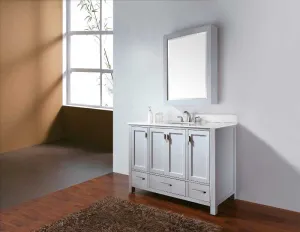 Avanity Modero 48 in. Vanity Only MODERO-V48-WT