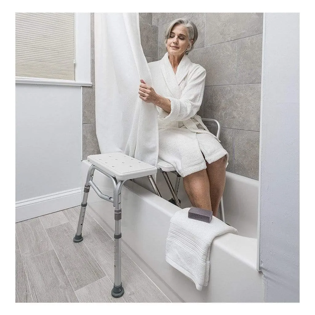 Bariatric Tub Transfer Bench Model DR12032 by ConvaQuip