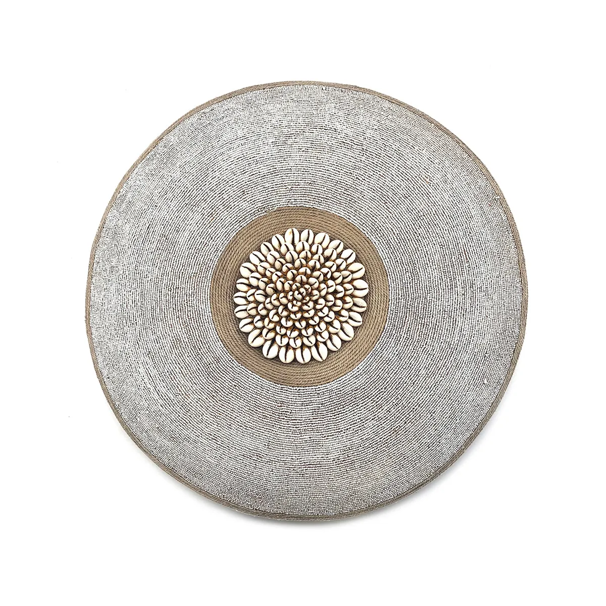 Beaded Cowrie Shield