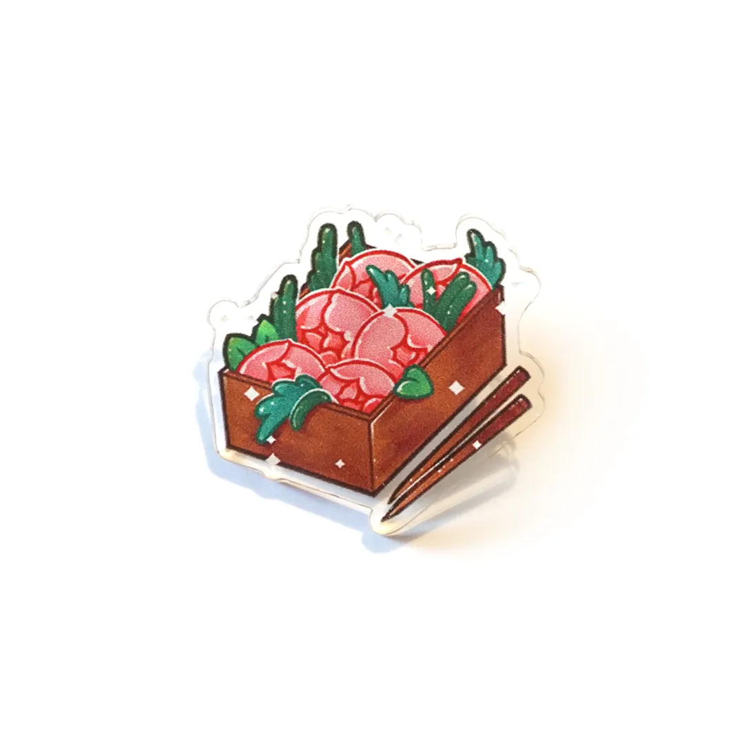 Bento | Acrylic Pin