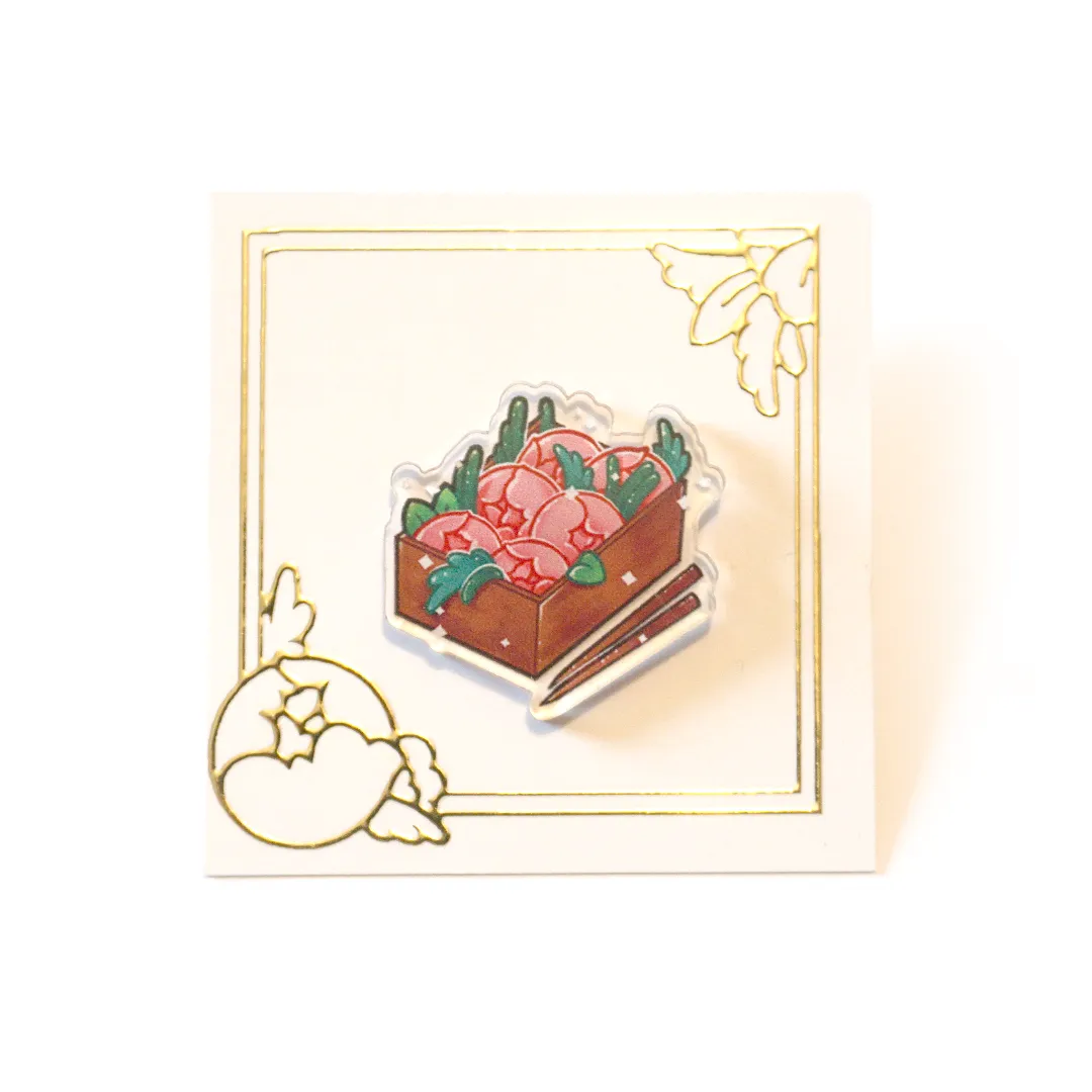 Bento | Acrylic Pin
