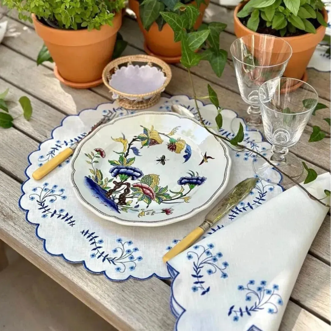 Bird Motif Placemats