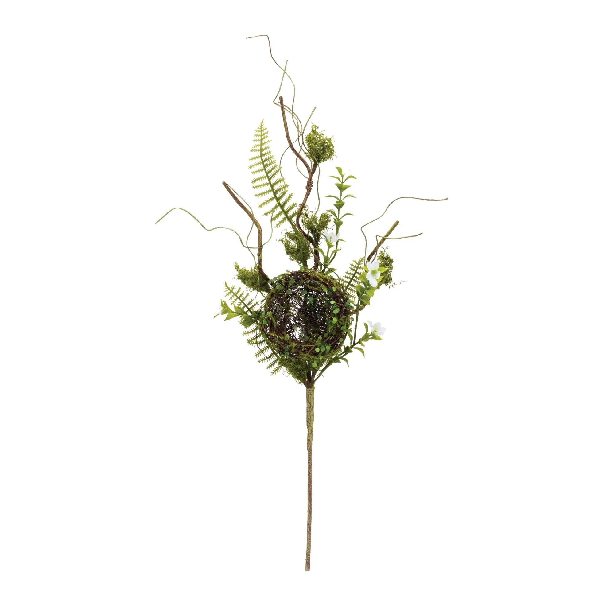 Bird Nest Twig Spray (Set of 2)