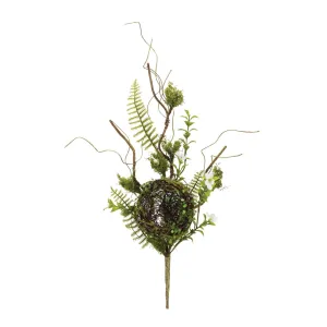 Bird Nest Twig Spray (Set of 2)