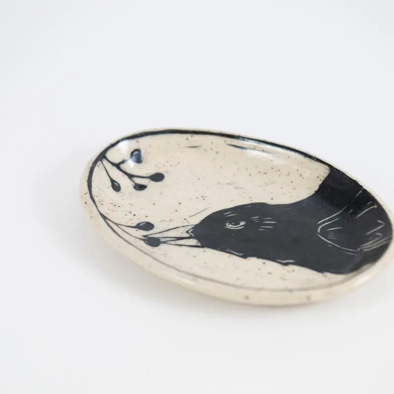 Bird with Berries Dish