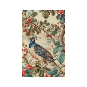 Blissful Cherry Bird Tea Towel