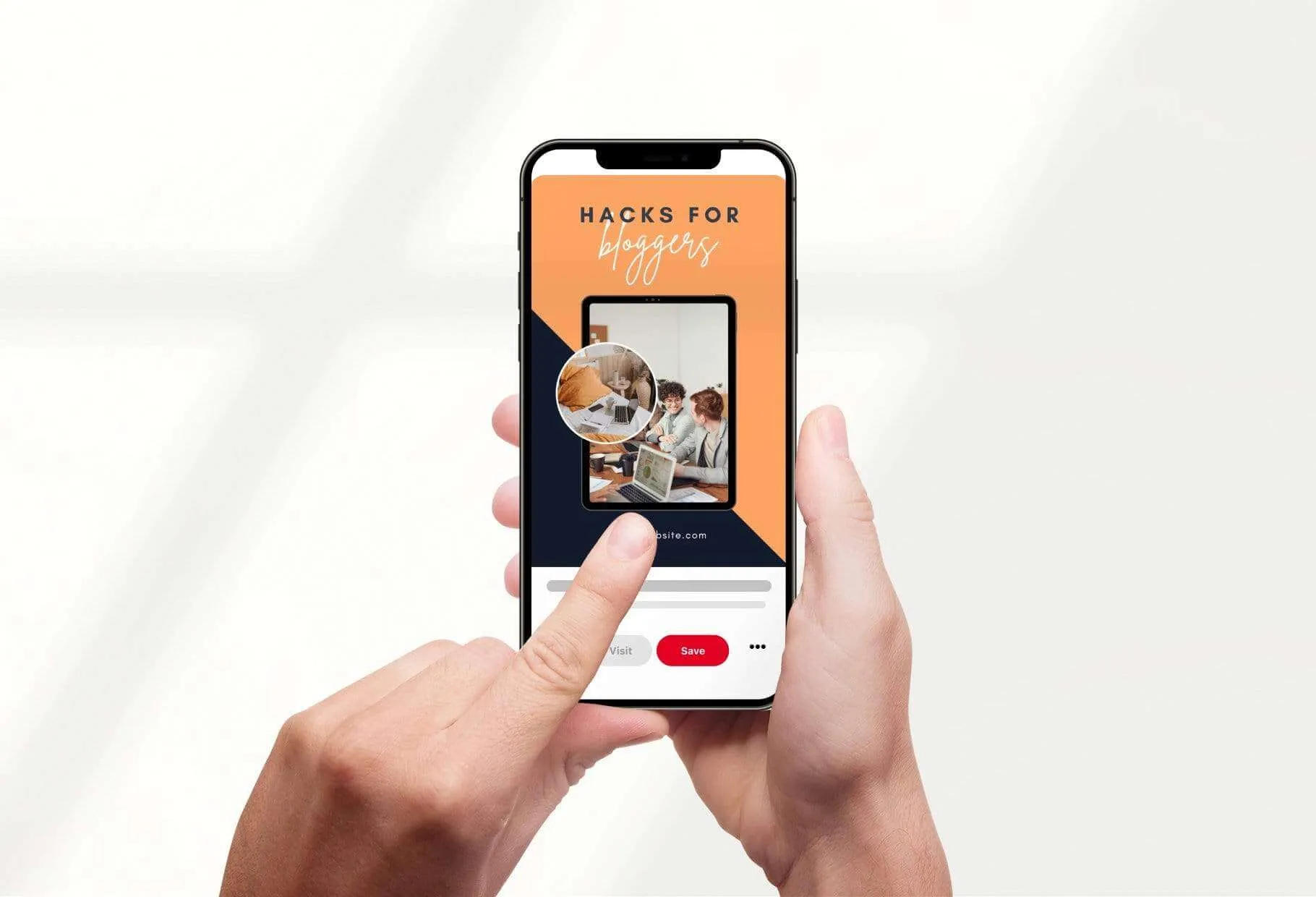 Blog Pinterest Template