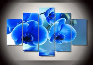 Blue Flower Canvas