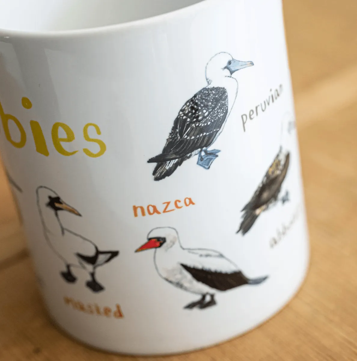 Boobies Ceramic Bird Mug