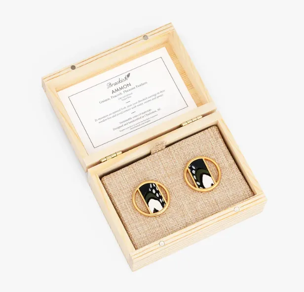 Brackish - Ammon Circle Earring