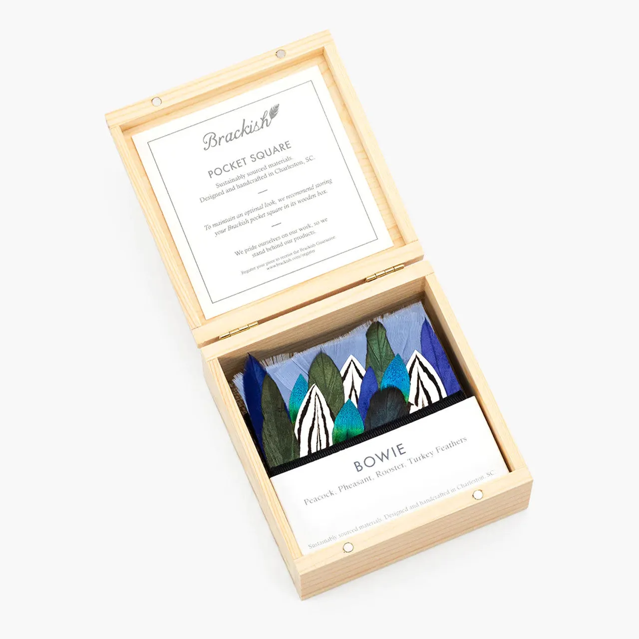Brackish - Bowie Pocket Square