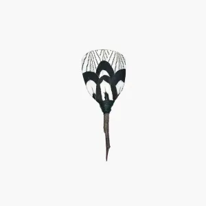 Brackish - Connecticut Pin - Guinea & Pheasant Feathers