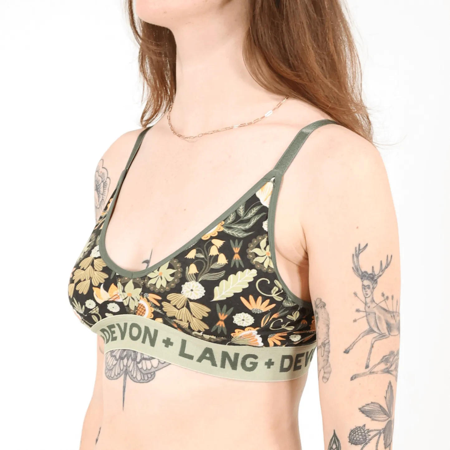 Bria Bralette - Fall Florals