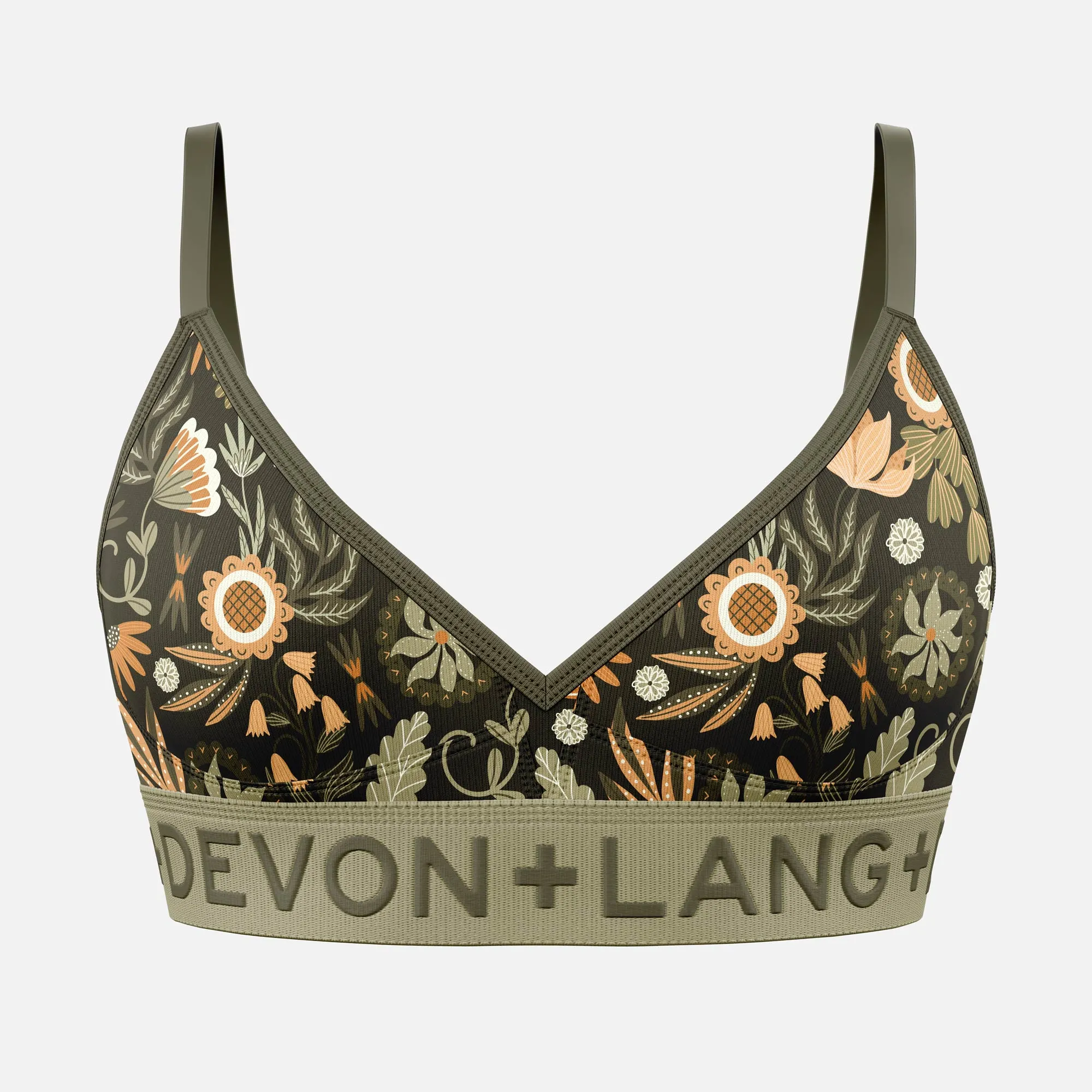 Bria Bralette - Fall Florals