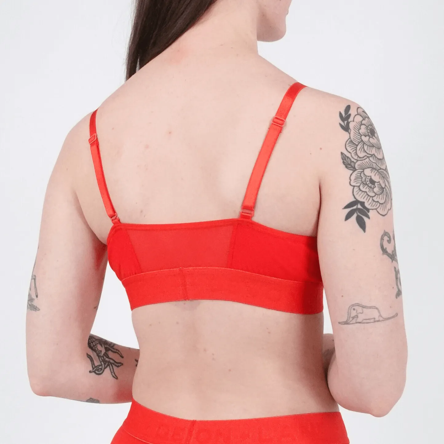 Bria Bralette - Scarlet