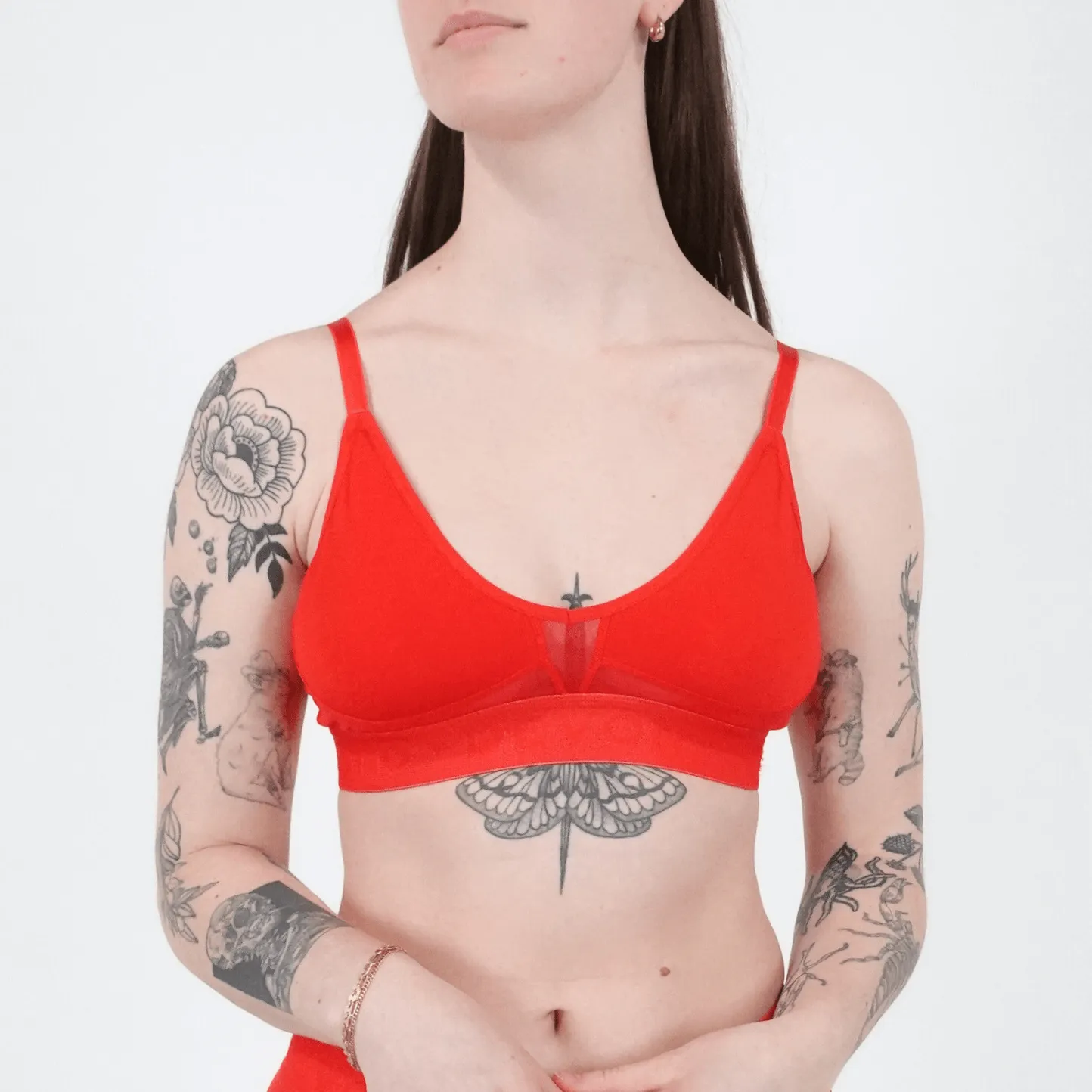 Bria Bralette - Scarlet