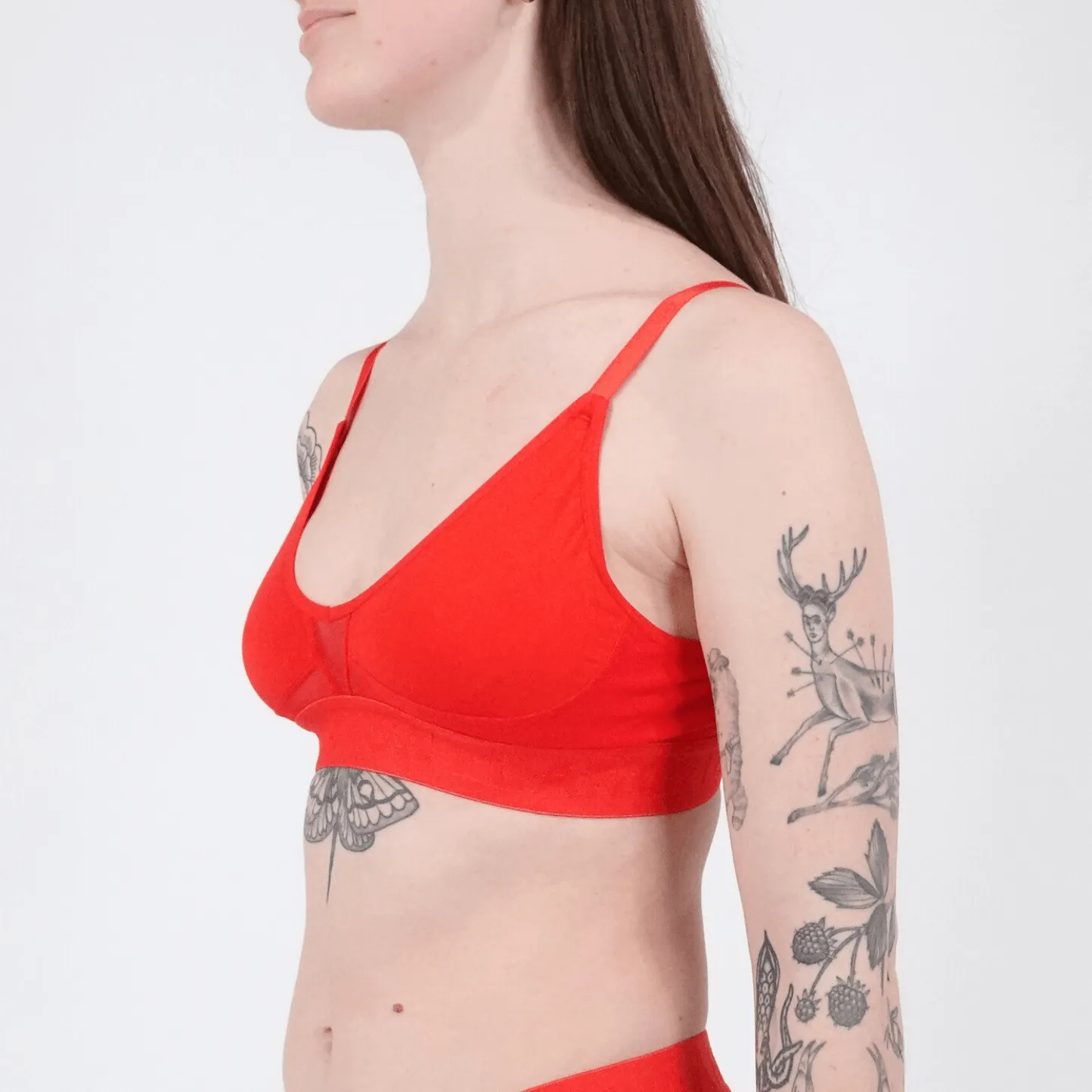 Bria Bralette - Scarlet