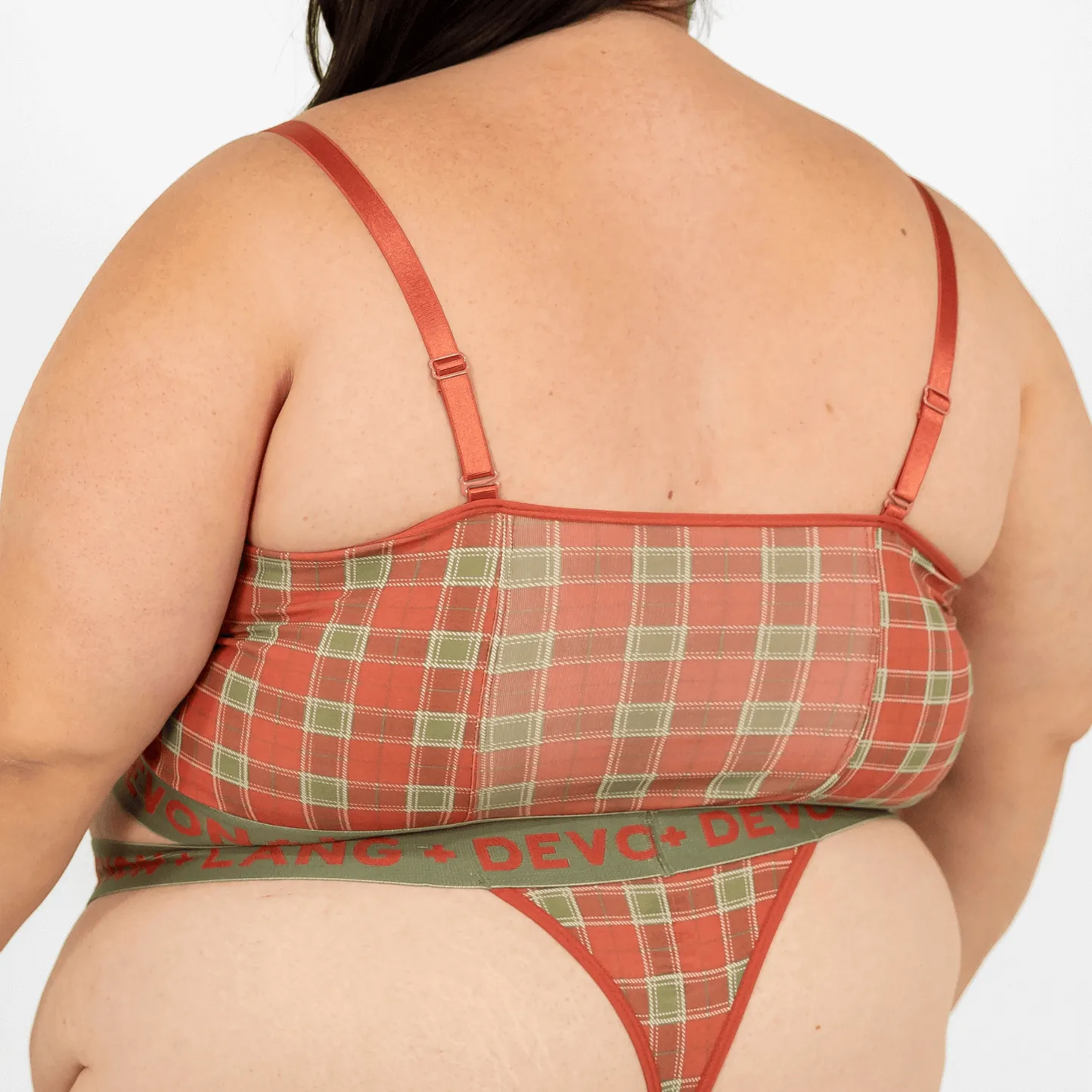 Bria Bralette - Vintage Tartan