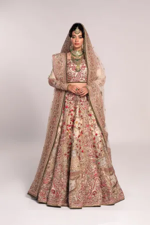 Bridal Lehenga Choli Pakistani Wedding Dress in Net
