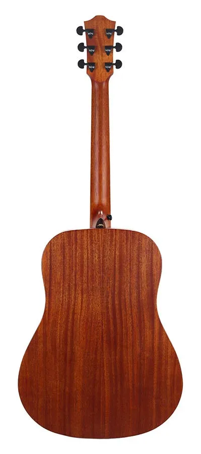 Bromo BAT1NL Left Handed Solid Spruce Top Dreadnought Acoustic Guitar