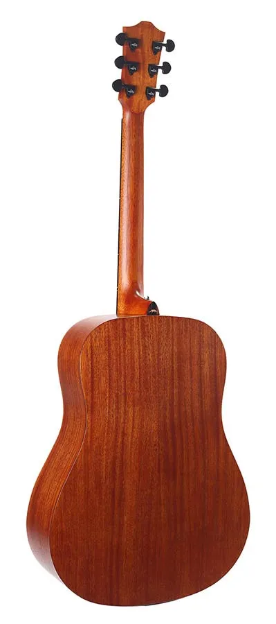 Bromo BAT1NL Left Handed Solid Spruce Top Dreadnought Acoustic Guitar